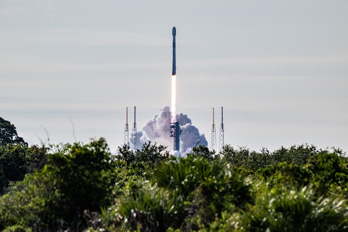 SpaceX launches 29 Starlink satellites on Falcon 9 rocket from Cape Canaveral