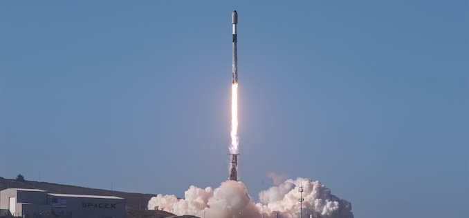 SpaceX launches 24 Starlink satellites on Falcon 9 rocket from Vandenberg