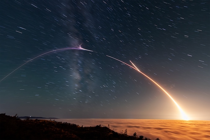 SpaceX launches intelligence-gathering satellites for the National Reconnaissance Office