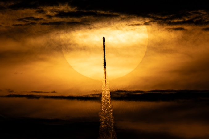 Semiconductor manufacturing test bed flies alongside Starlink satellites on Falcon 9 launch