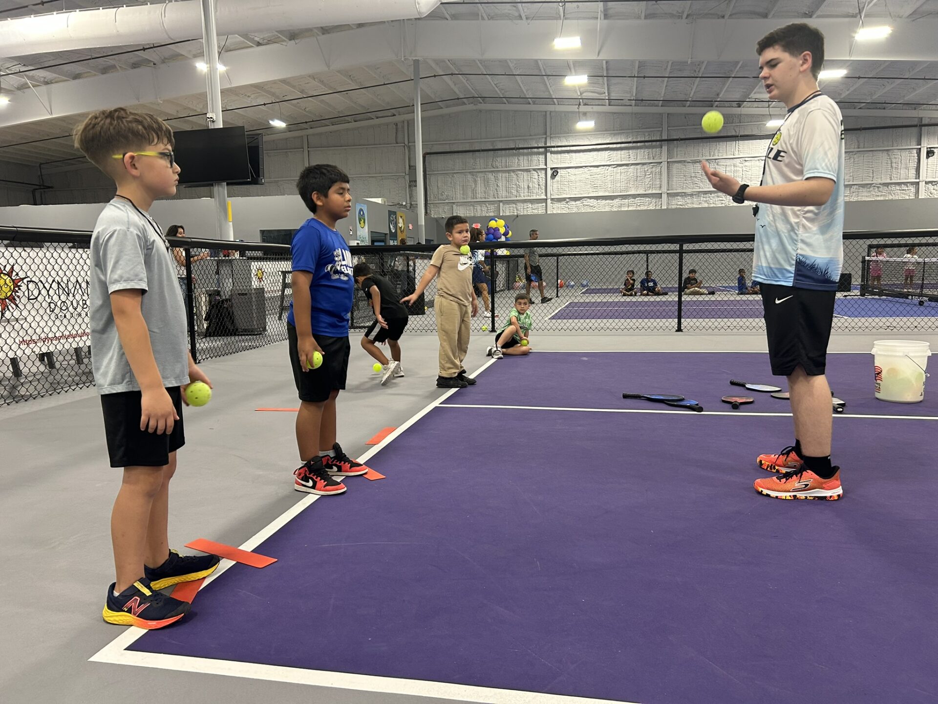 Harlingen students enjoy summer fun playing pickleball