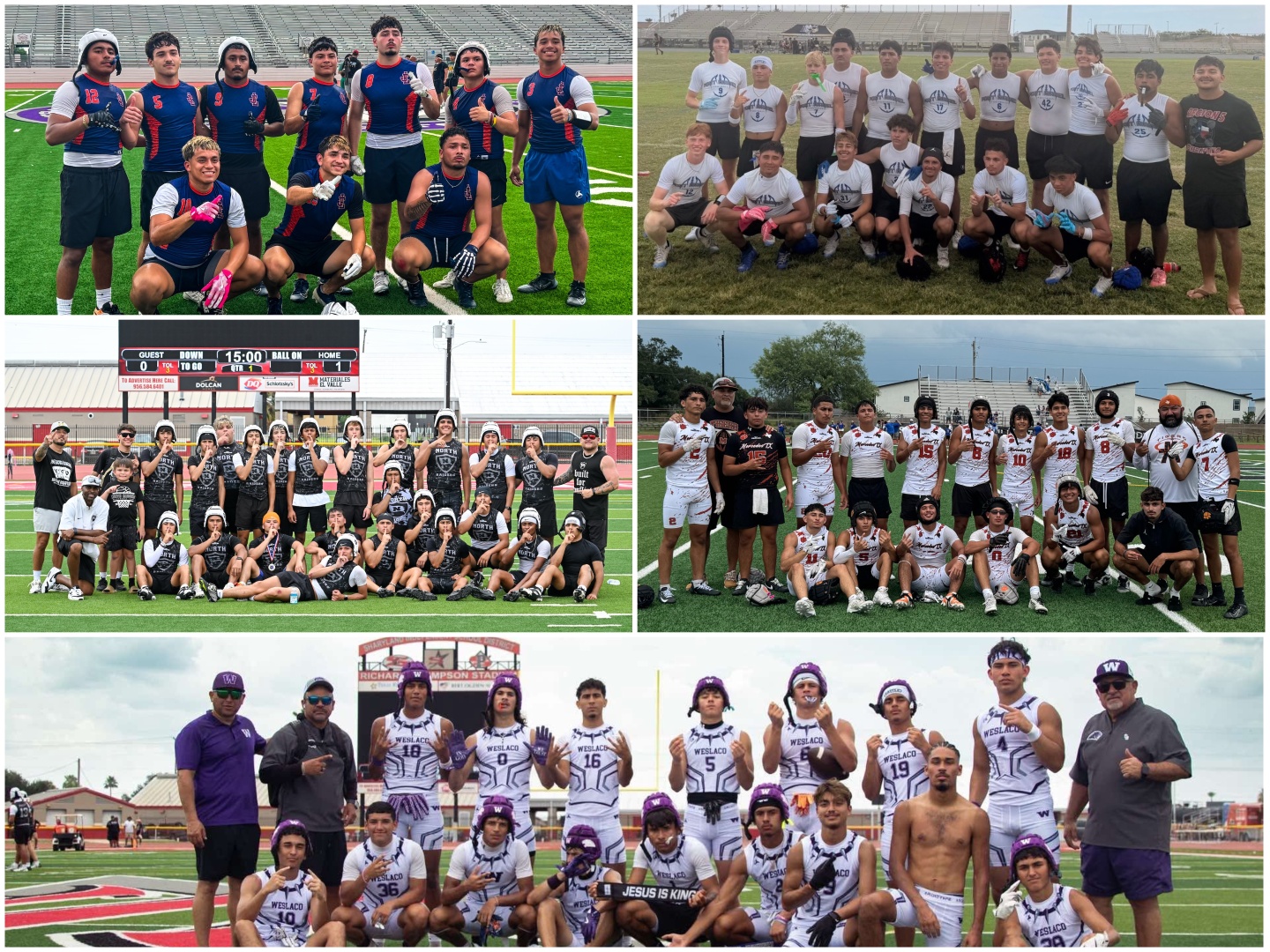 Five RGV teams set to represent at state 7-on-7 tourney