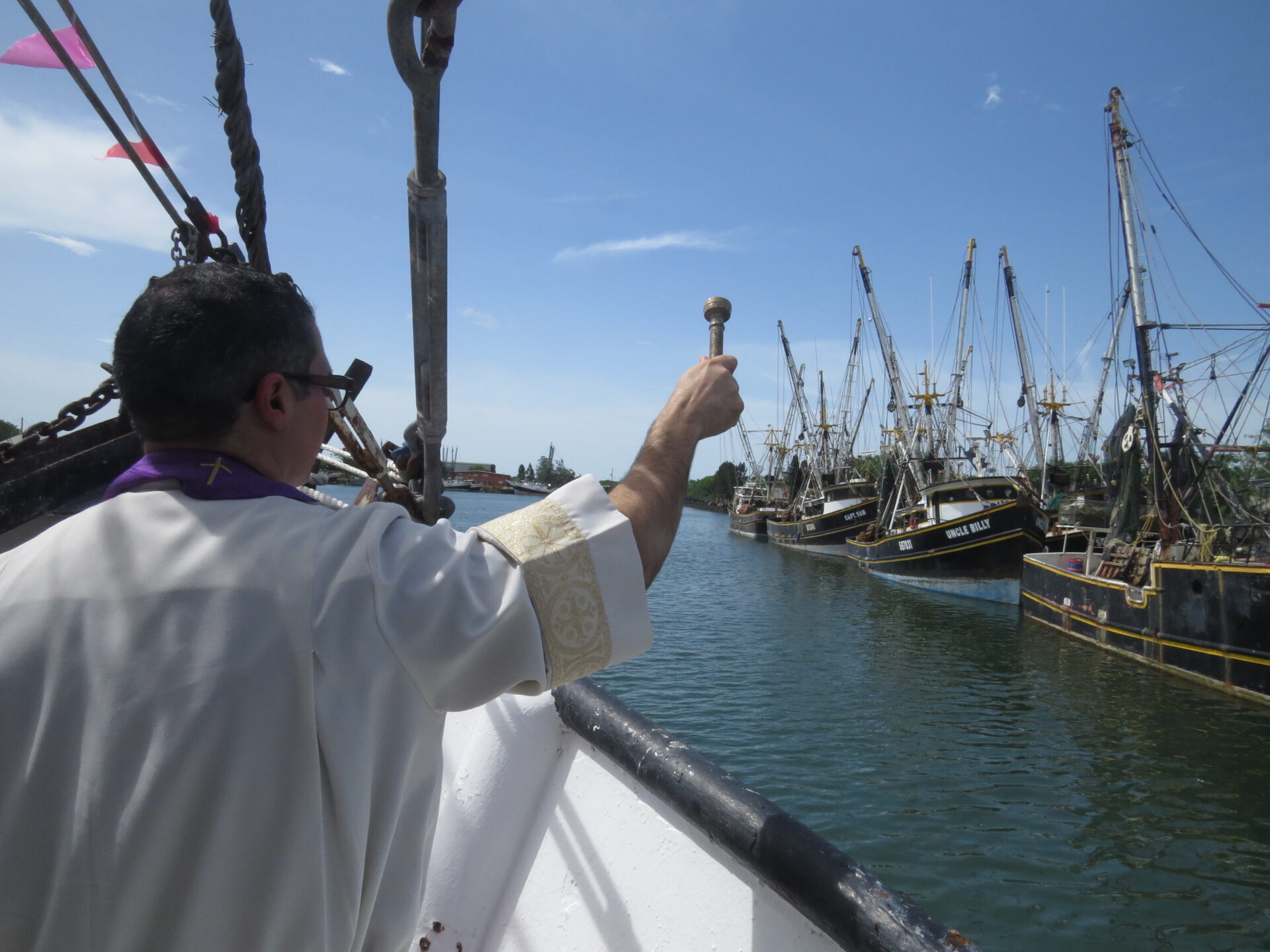 ‘Farmers of the sea’: Blessing of the Fleet highlights shrimpers’ predicament